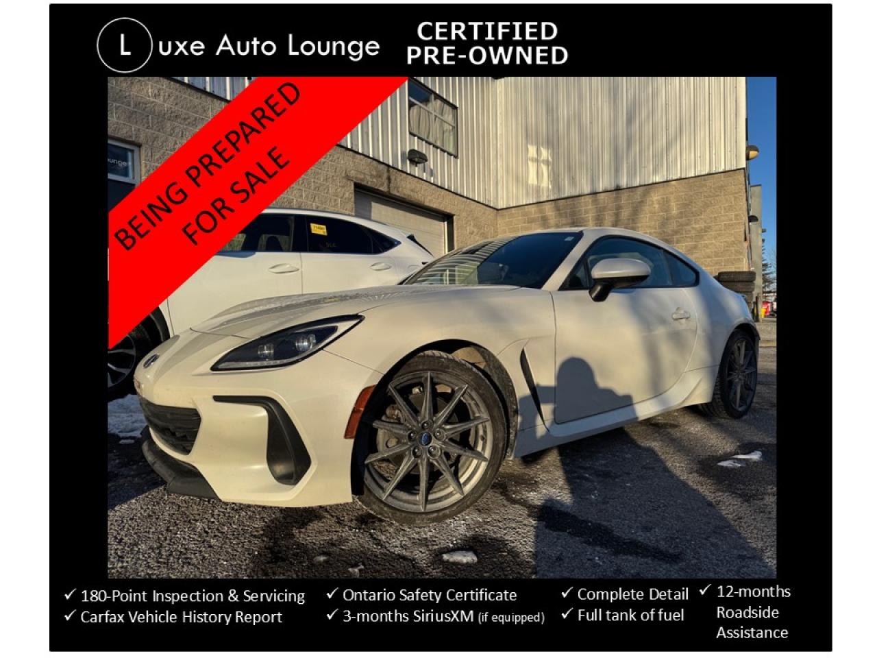 Used 2022 Subaru BRZ ONLY 30K! SPORT TECH, FULLY LOADED! HEATED SEATS! for sale in Orleans, ON