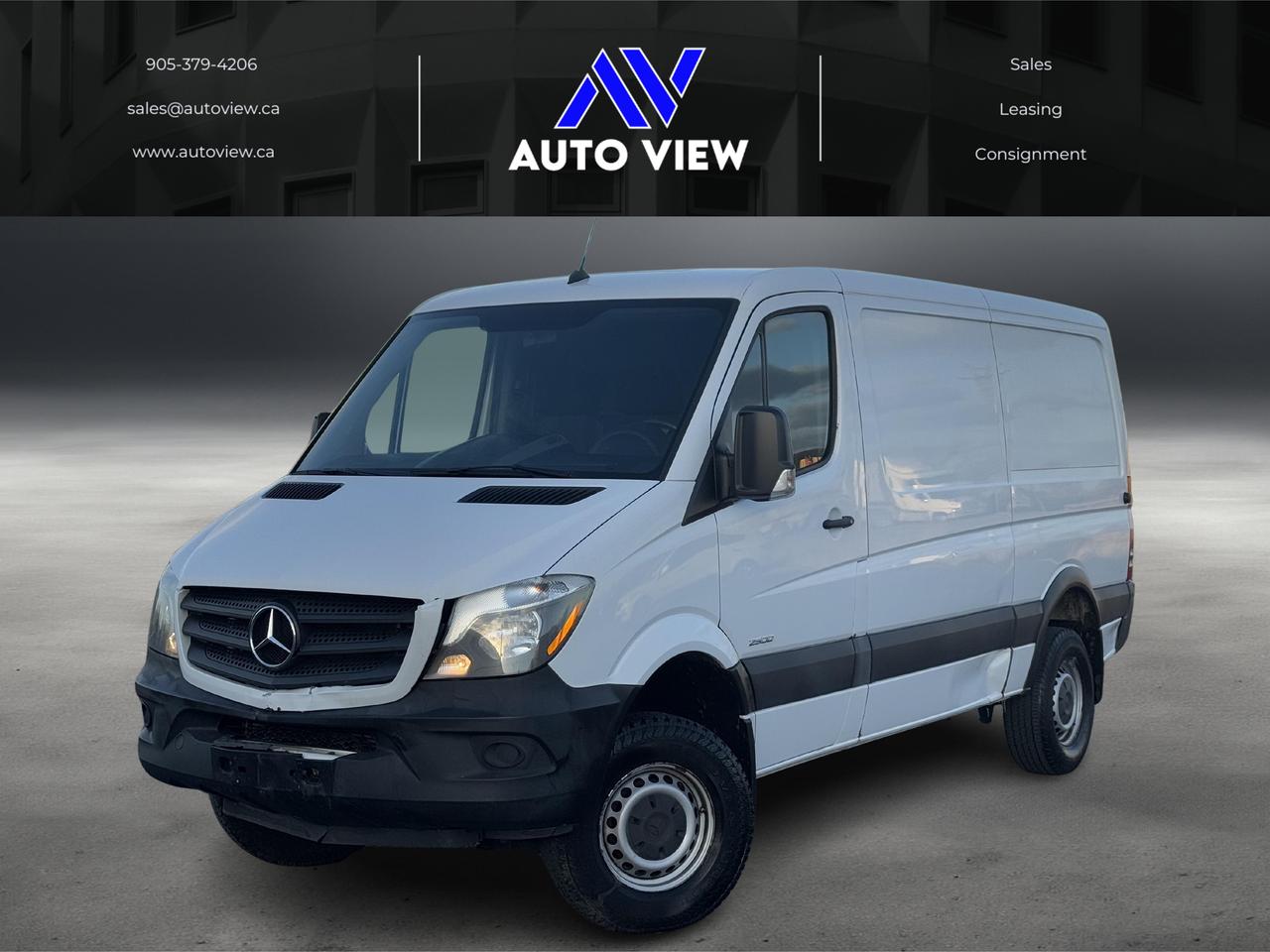 2016 Mercedes-Benz Sprinter AWD 3500 V6 144" **FACTORY LIFT**