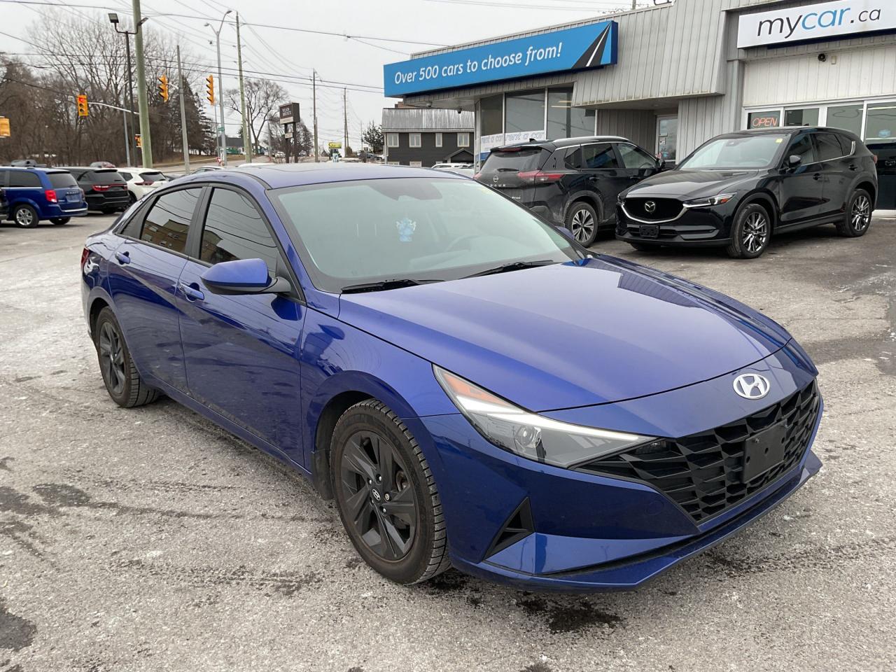 Used 2022 Hyundai Elantra Preferred w/Sun & Tech Pkg 2L PREFERRED W/TECH & SUN PKG!!!   SUNROOF. HEATED SEATS. ALLOYS. A/C. CRUISE, PWR GROUP. KEYLESS EN for sale in Kingston, ON