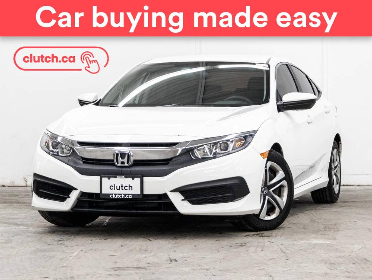 Used 2018 Honda Civic LX w/ Apple CarPlay & Android Auto, A/C, Rearview Cam for sale in Toronto, ON