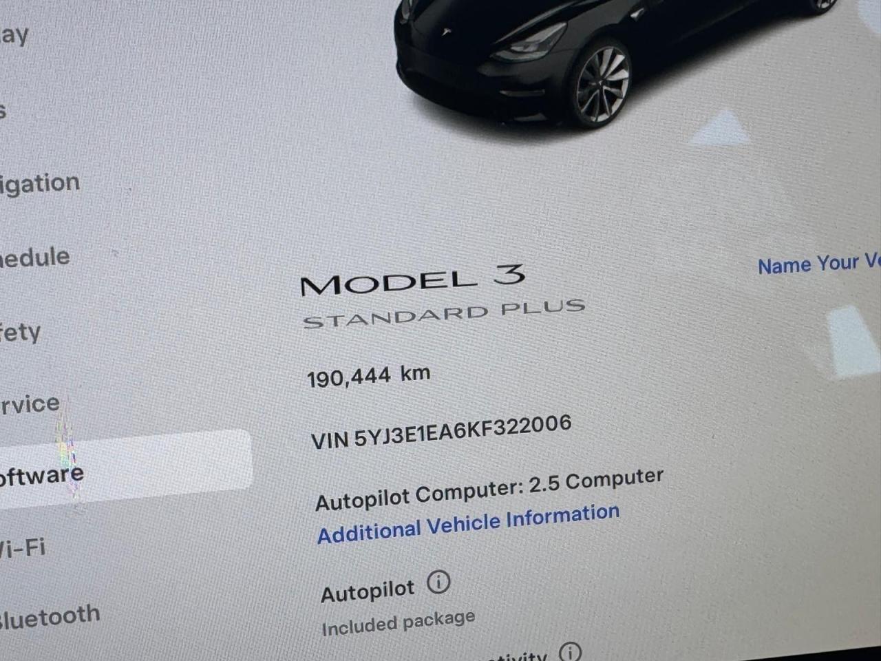 2019 Tesla Model 3 STANDARD RANGE PLUS, ONE OWNER, NO ACCIDENT, CERT - Photo #16