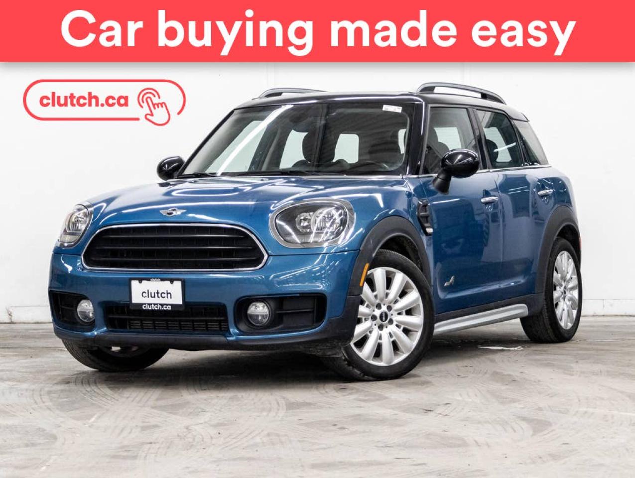 Used 2017 MINI Cooper Countryman Cooper AWD w/ Apple CarPlay, Dual Zone A/C, Dual Panel Sunroof for sale in Toronto, ON