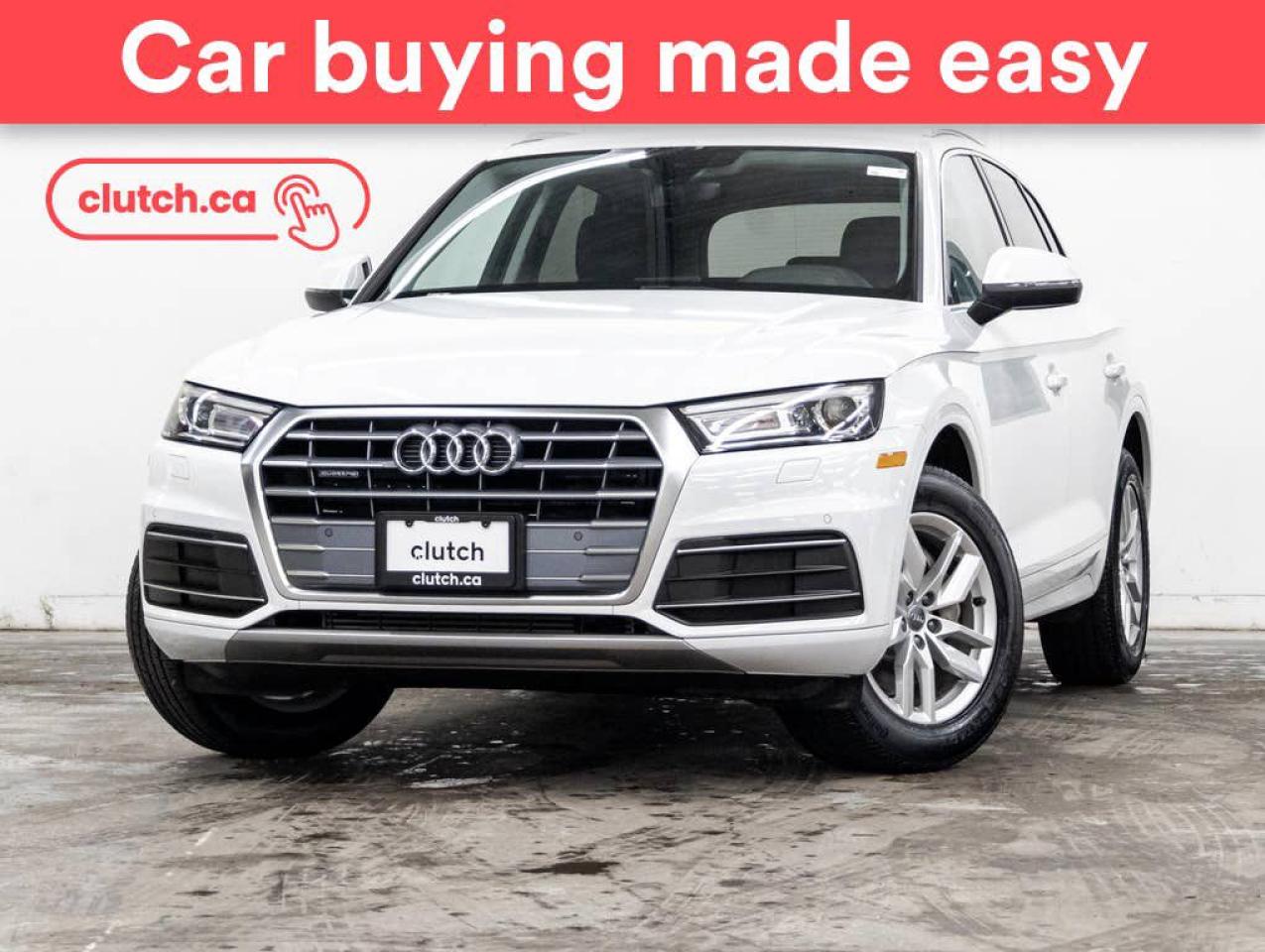 Used 2020 Audi Q5 Komfort AWD w/ Apple CarPlay & Android Auto, Rearview Cam, Tri-Zone A/C for sale in Toronto, ON