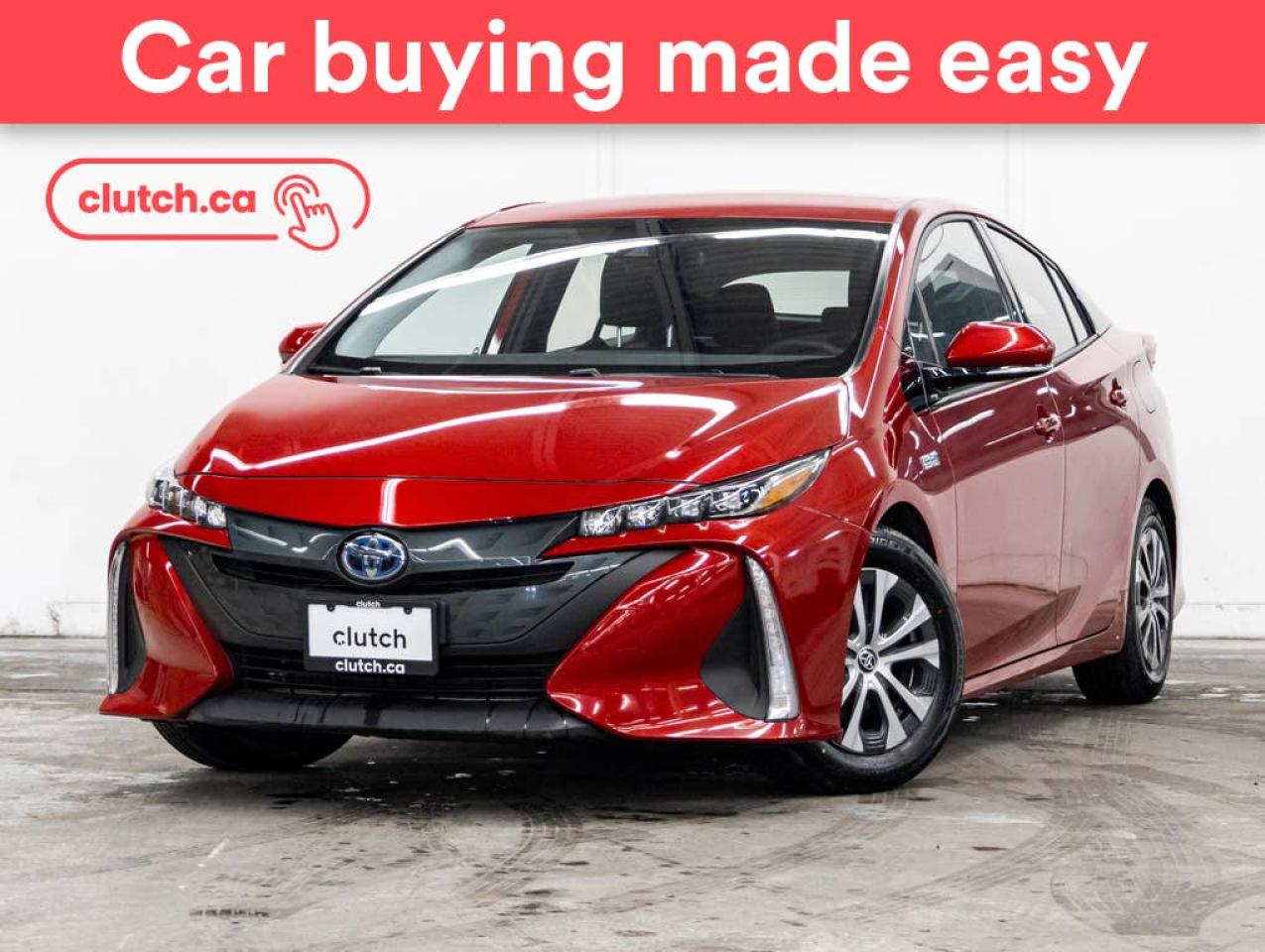 Used 2020 Toyota Prius Prime Base w/ Apple CarPlay, Heated Front Seats, Rearview Camera for sale in Toronto, ON