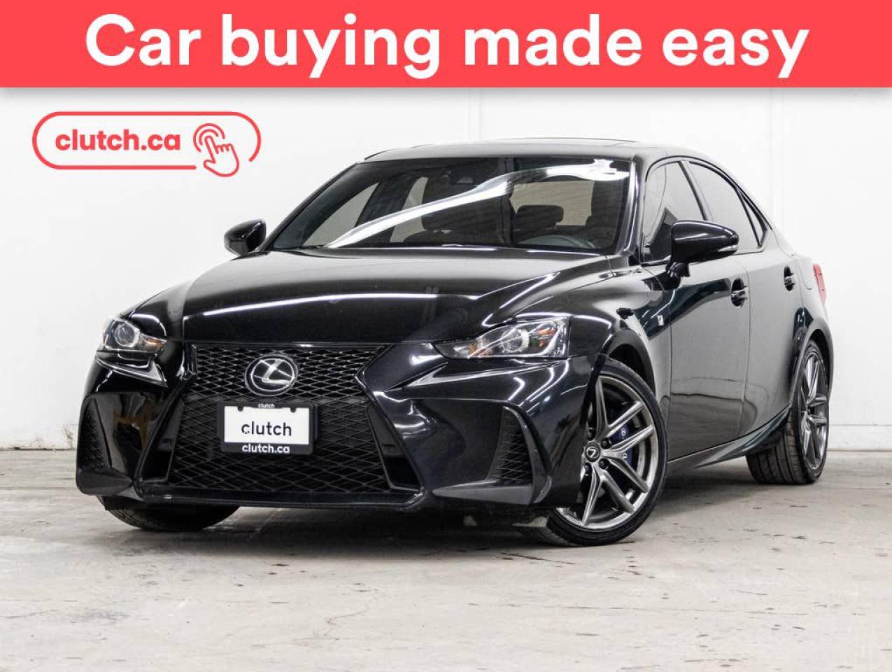 Used 2019 Lexus IS 350 AWD w/ Power Sunroof, Dual Zone A/C, Rearview Cam for sale in Toronto, ON