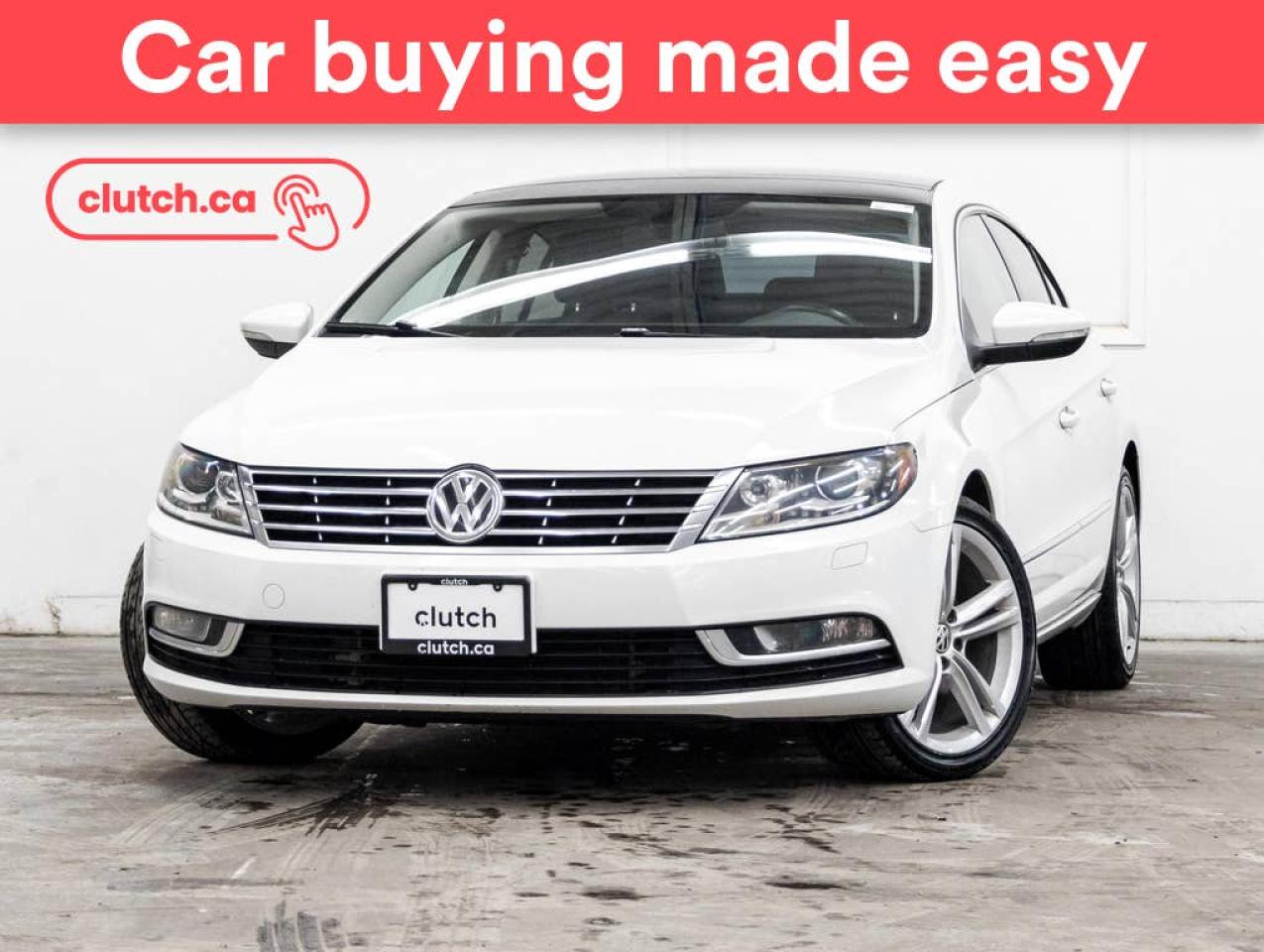 Used 2015 Volkswagen Passat CC Sportline w/ Heated Steering Wheel, Heated Front Seats, Rearview Camera for sale in Toronto, ON