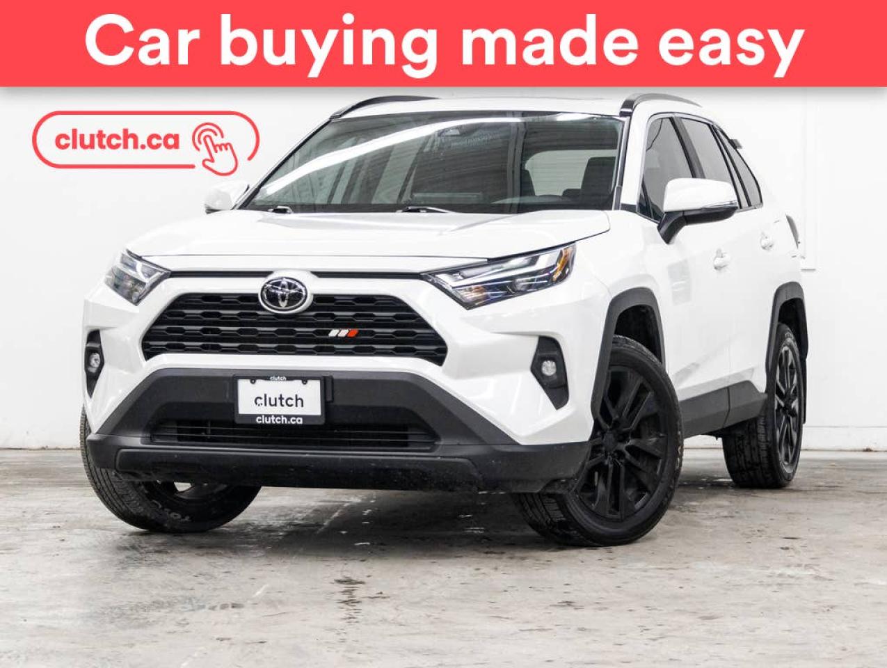 Used 2023 Toyota RAV4 XLE AWD w/ Premium Pkg w/ Apple CarPlay & Android Auto, Power Moonroof, Rearview Cam for sale in Toronto, ON