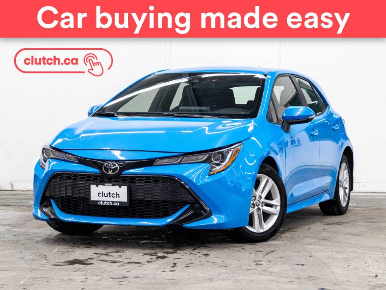 Used 2022 Toyota Corolla Hatchback S w/ SE Pkg w/ Apple CarPlay & Android Auto, Rearview Cam, A/C for sale in Toronto, ON