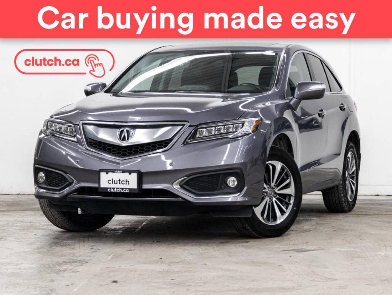 Used 2017 Acura RDX Elite SH-AWD  w/ Nav, Heated Front Seats, Rearview Camera for sale in Toronto, ON