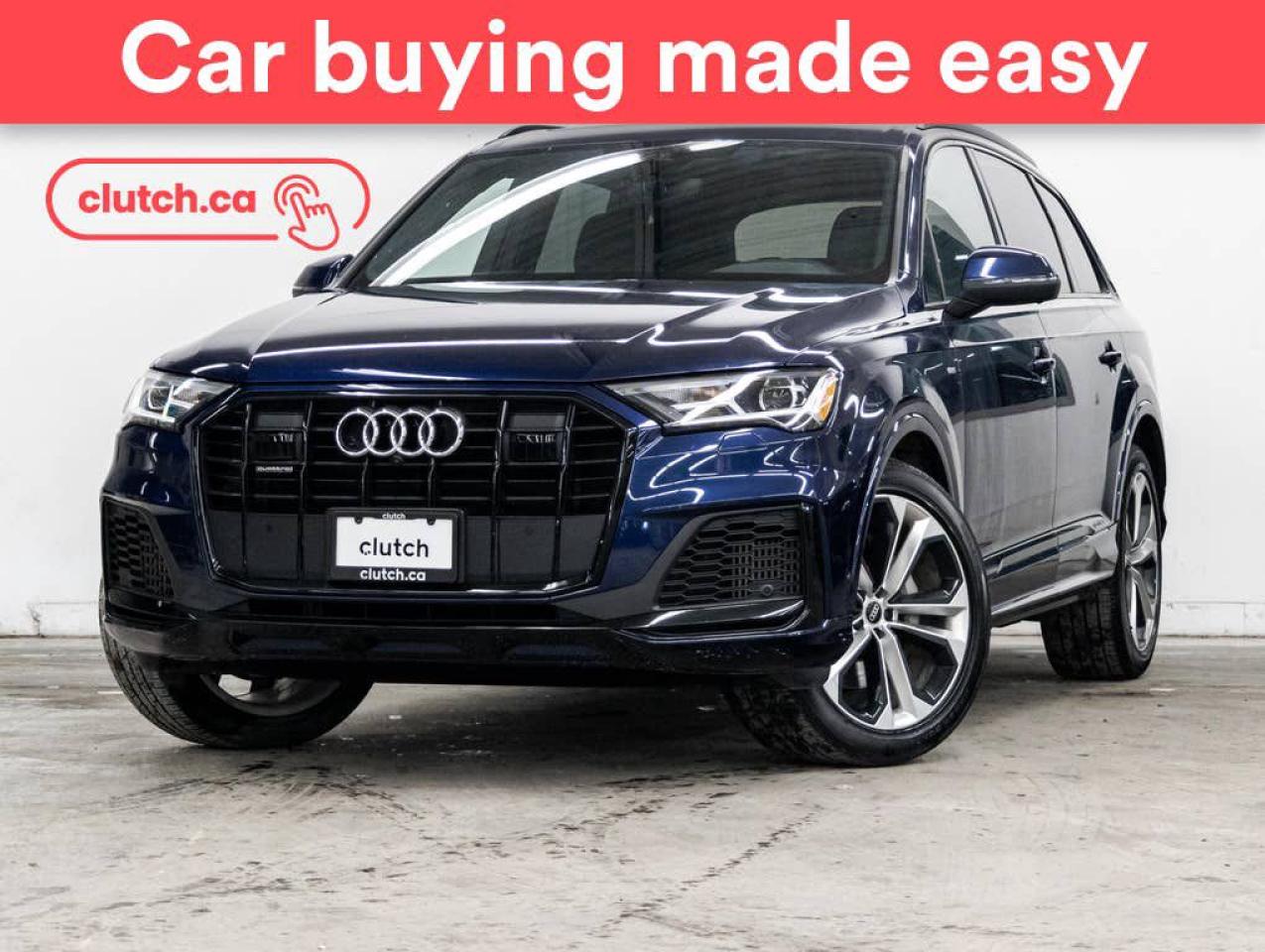 Used 2022 Audi Q7 Progressiv 55 TFSI AWD w/ Apple CarPlay & Android Auto, Heated Steering Wheel, Heated Front Seats for sale in Bedford, NS