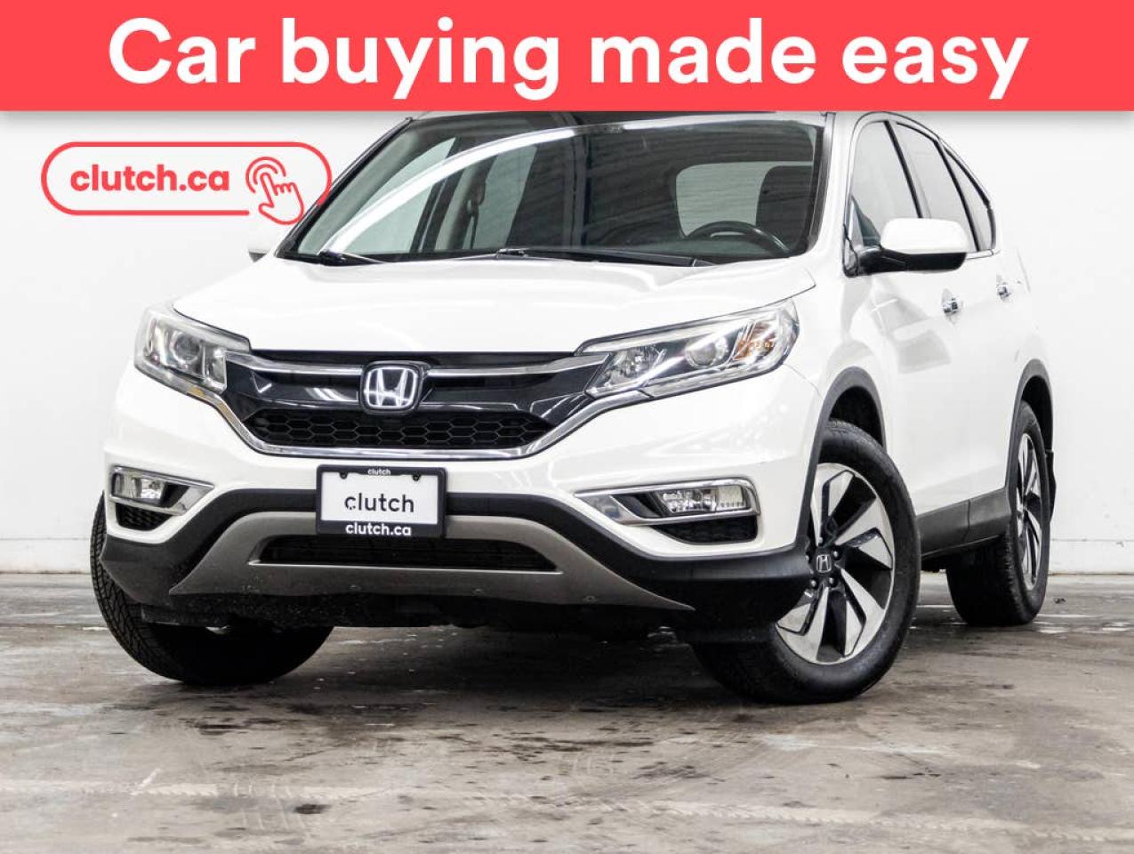 Used 2016 Honda CR-V Touring AWD w/ Heated Front Seats, Power Moonroof, Nav for sale in Toronto, ON