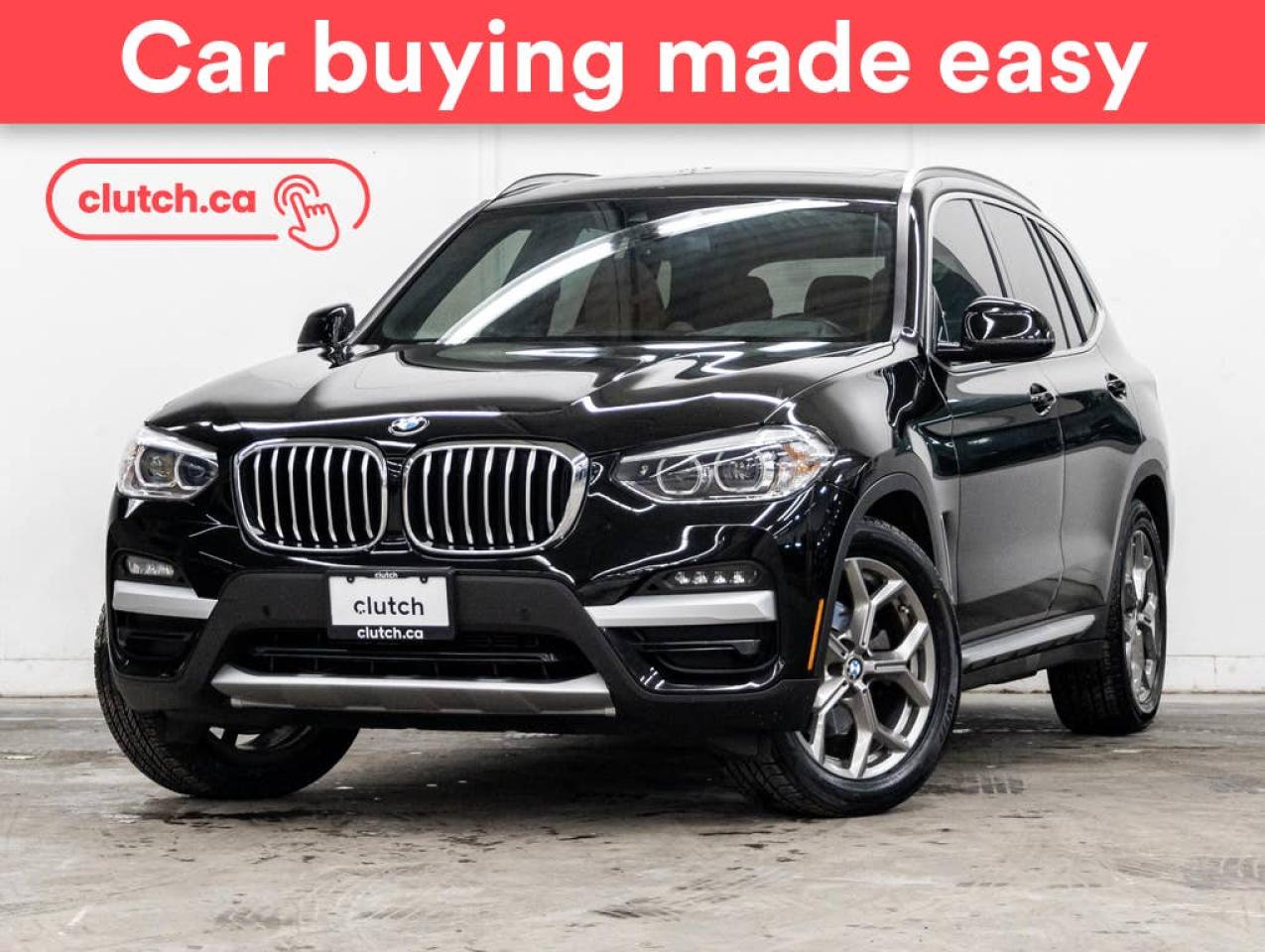 Used 2021 BMW X3 xDrive30i AWD w/ Apple CarPlay & Android Auto, Heated Steering Wheel, Heated Front Seats for sale in Toronto, ON