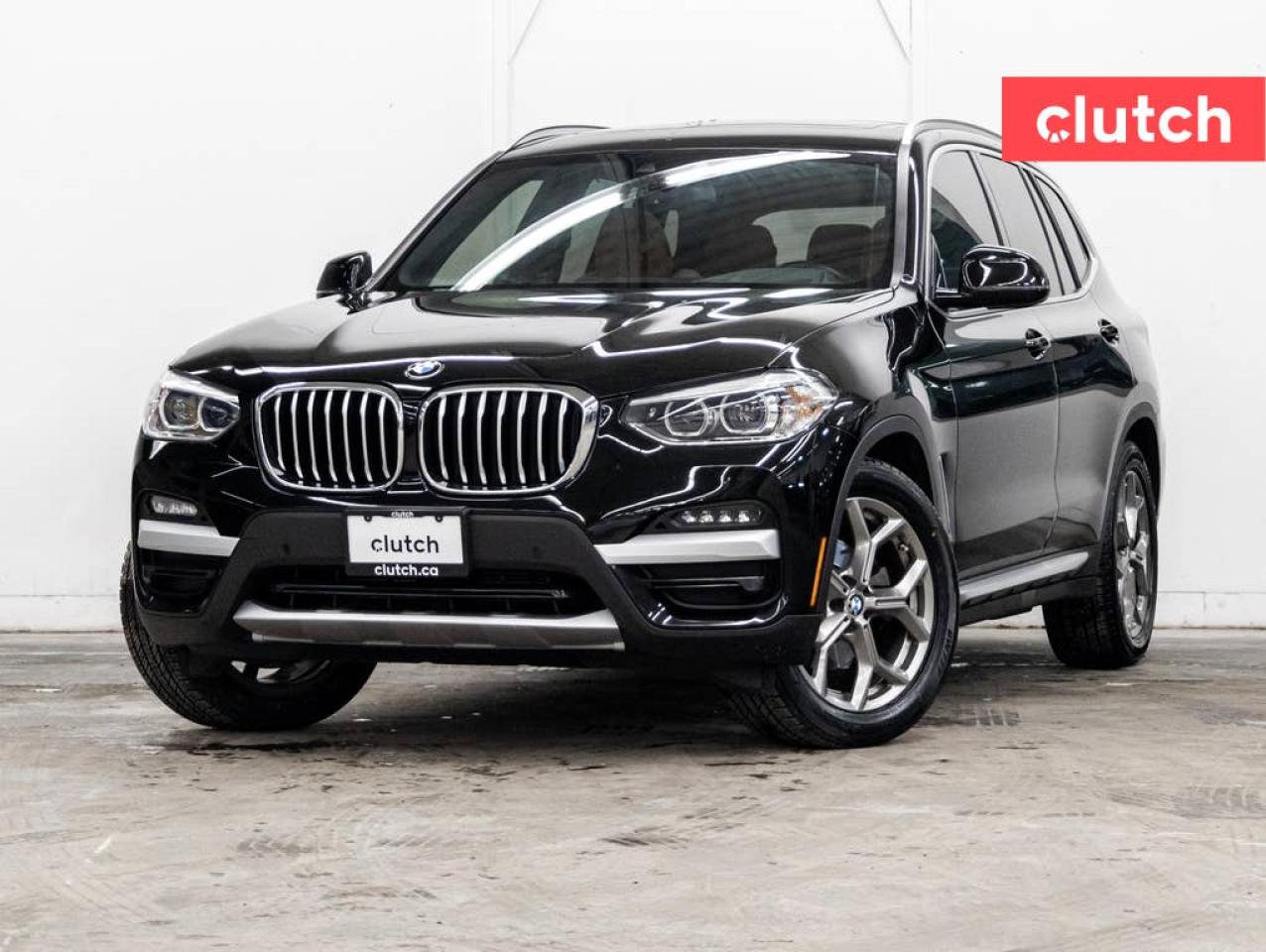 Used 2021 BMW X3 xDrive30i AWD w/ Apple CarPlay & Android Auto, Heated Steering Wheel, Heated Front Seats for sale in Toronto, ON