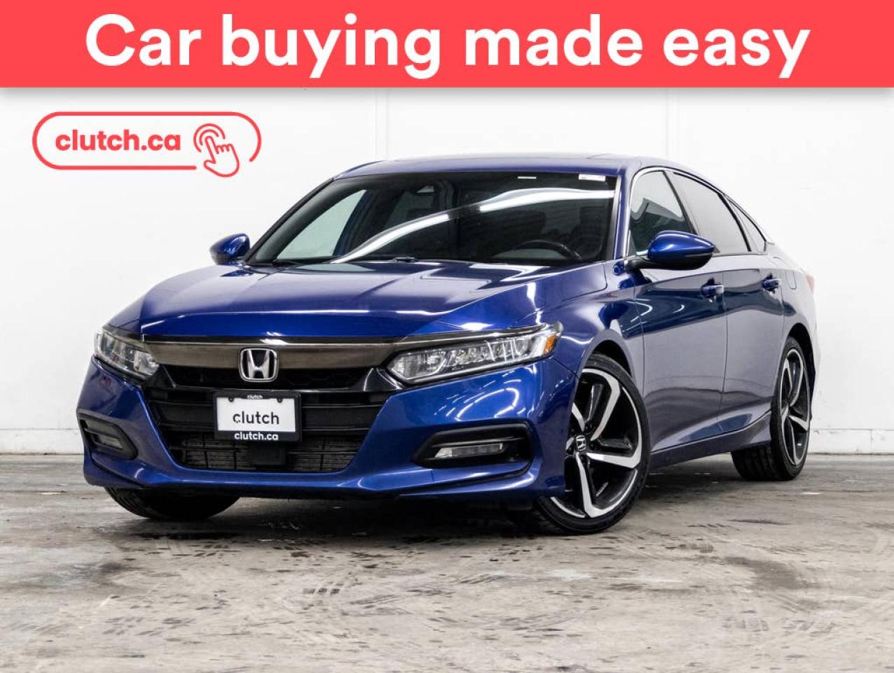 Used 2020 Honda Accord Sport 1.5T w/ Apple CarPlay & Android Auto, Dual Zone A/C, Power Sunroof for sale in Toronto, ON