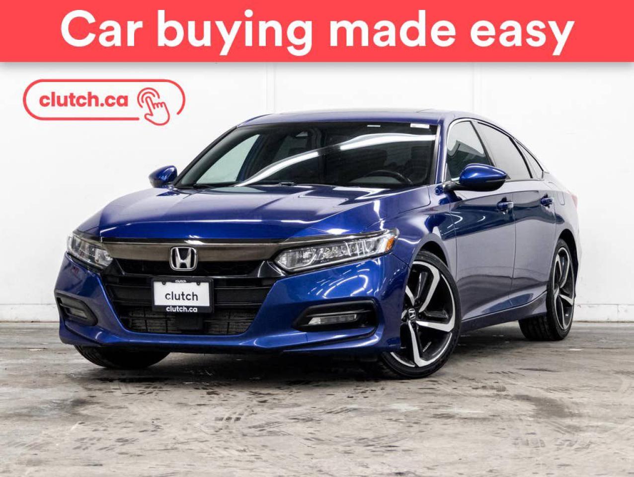 Used 2020 Honda Accord Sport 1.5T w/ Apple CarPlay & Android Auto, Dual Zone A/C, Power Sunroof for sale in Toronto, ON