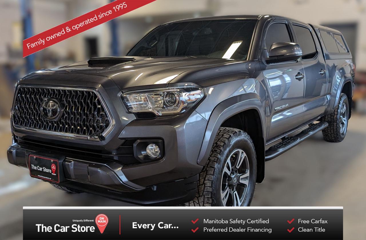 Used 2019 Toyota Tacoma SR5 TRD Sport| Double Cab, Leather, Sunroof, 1 Own for sale in Winnipeg, MB