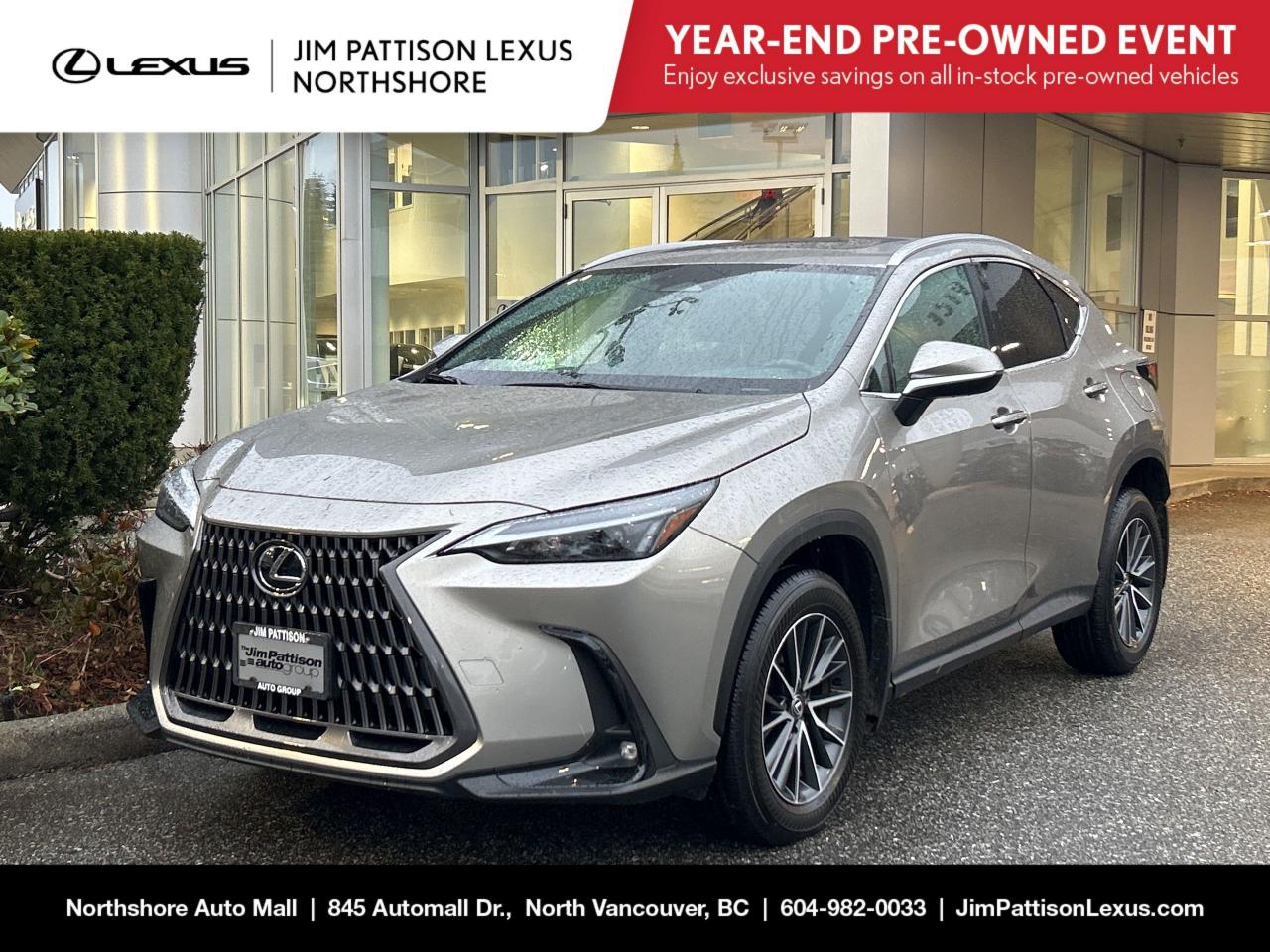 Used 2024 Lexus NX 350 / Premium Package / Local Car / No Accident for sale in North Vancouver, BC