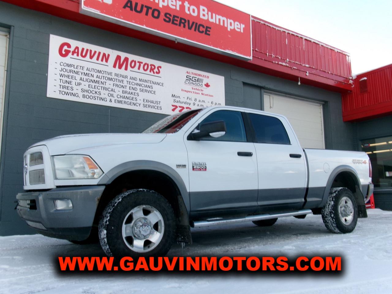 Used 2010 Dodge Ram 2500 4WD Crew TRX-4 Off-Road Pkg, Loaded, Sale Priced for sale in Swift Current, SK