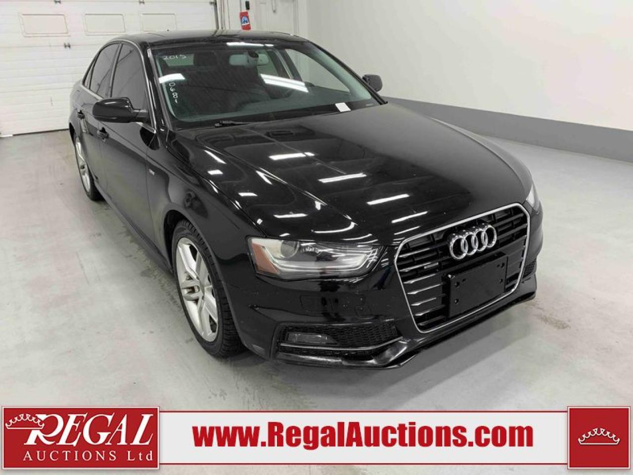 Used 2015 Audi A4 Technik plus for sale in Calgary, AB