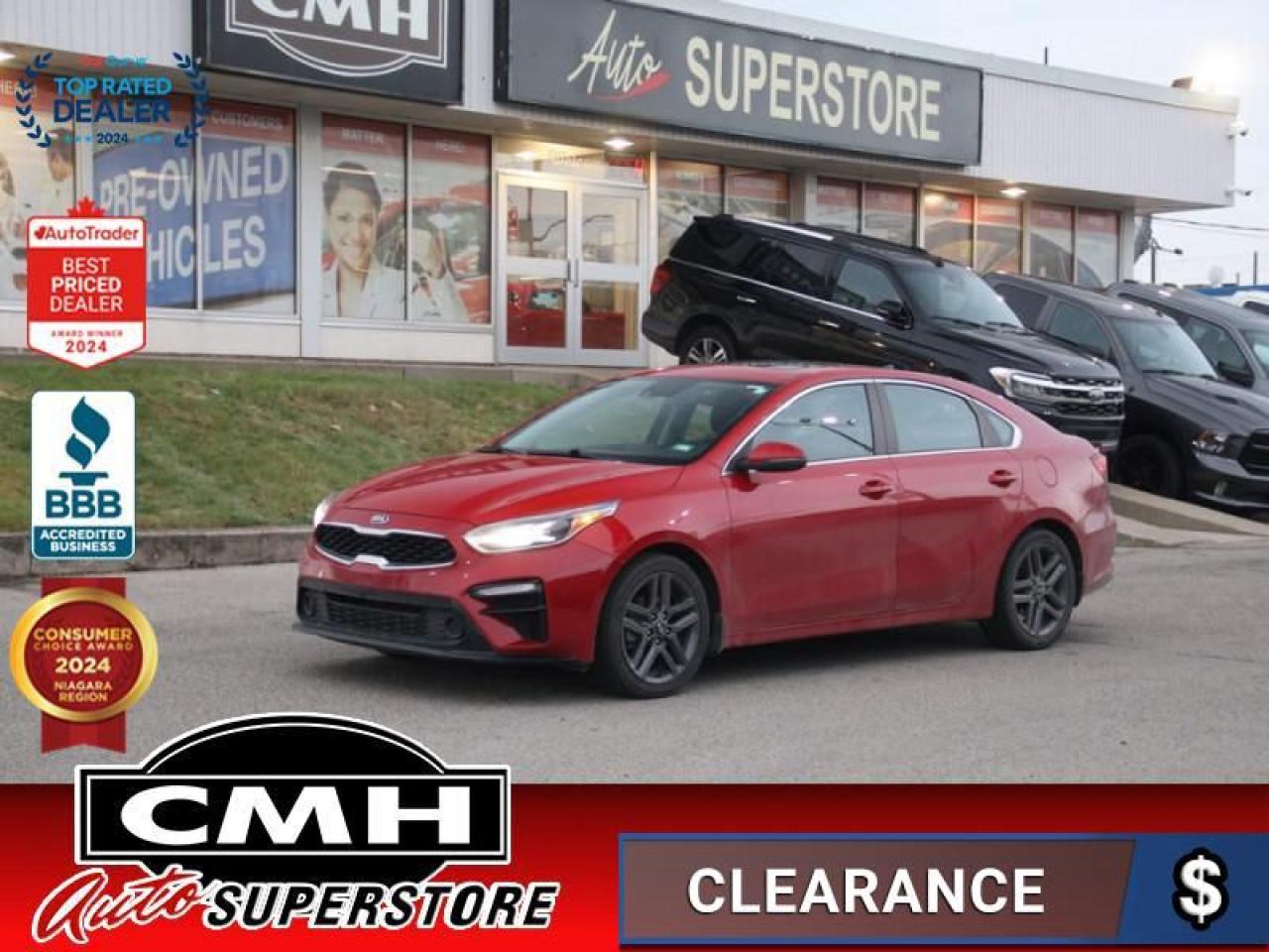 2021 Kia Forte EX+  **HTD SW - WIRELESS PHONE CHARGER**