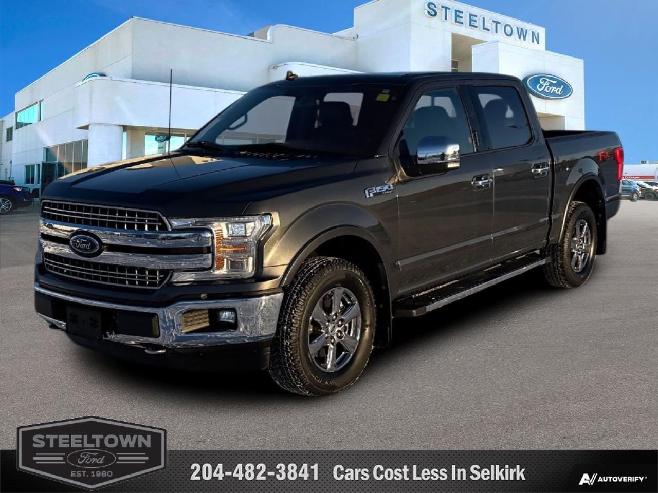 Used 2020 Ford F-150 LARIAT CREW 4X4 CHROME 502A  LARIAT for sale in Selkirk, MB