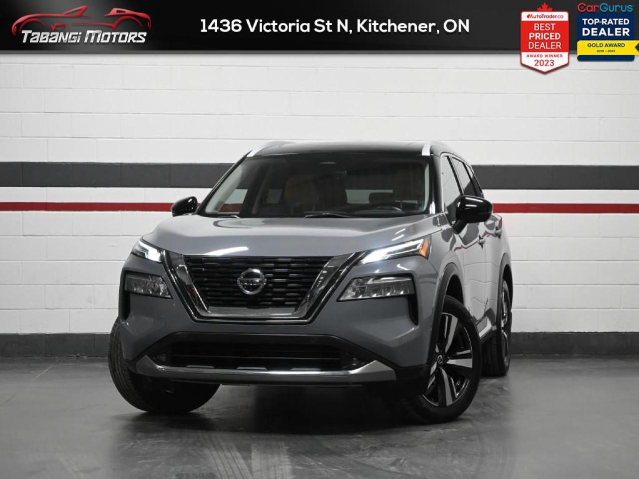 Used 2021 Nissan Rogue Platinum  No accident 360Cam Bose HUD Panoramic Roof Navigation for sale in Mississauga, ON