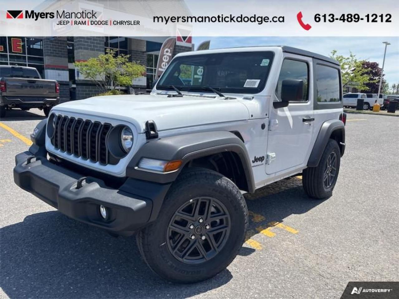 New 2025 Jeep Wrangler Sport S  - Freedom Top for sale in Ottawa, ON