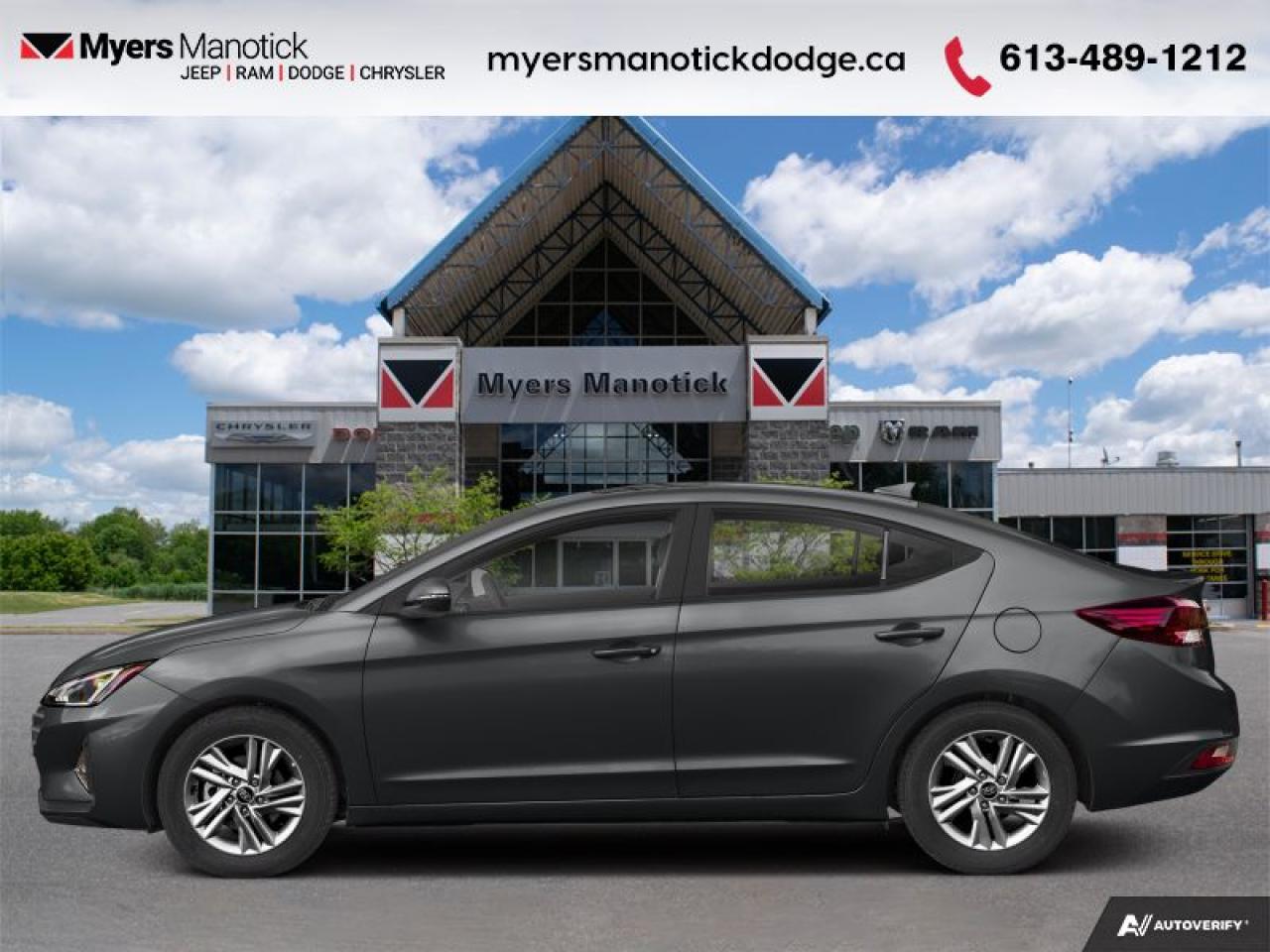 Used 2019 Hyundai Elantra Luxury Auto  - Heated Seats - $53.08 /Wk for sale in Ottawa, ON