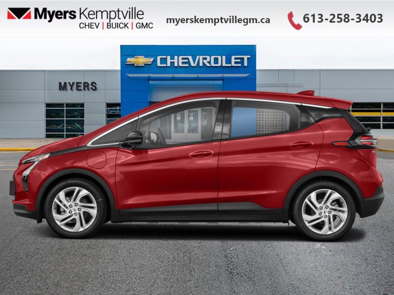 Used 2022 Chevrolet Bolt EV LT  - Aluminum Wheels -  Proximity Key for sale in Kemptville, ON