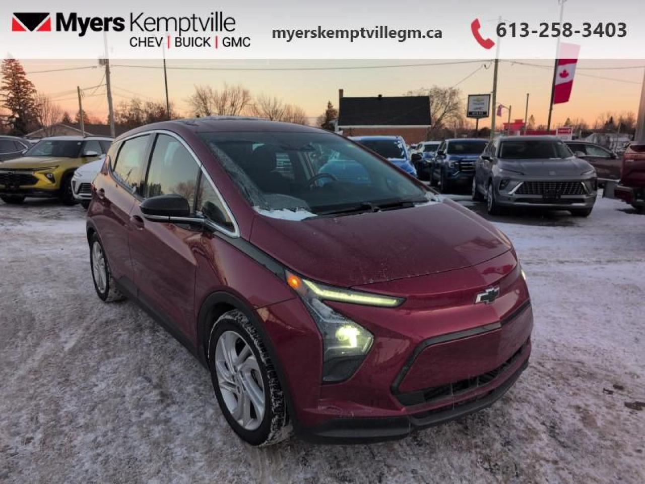 Used 2022 Chevrolet Bolt EV LT  - Aluminum Wheels -  Proximity Key for sale in Kemptville, ON