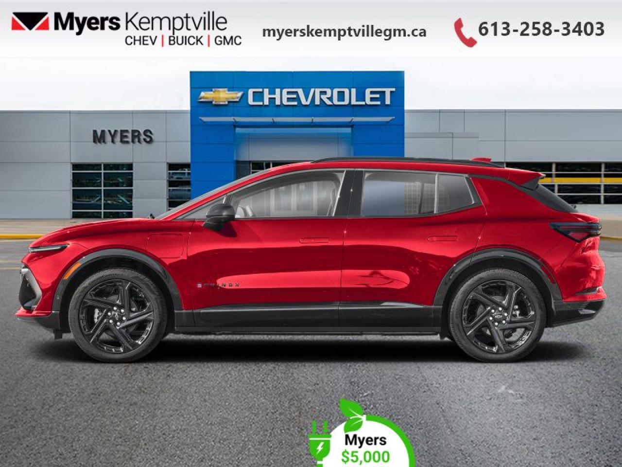 New 2025 Chevrolet Equinox EV RS  - Cooled Seats -  Power Liftgate for sale in Kemptville, ON