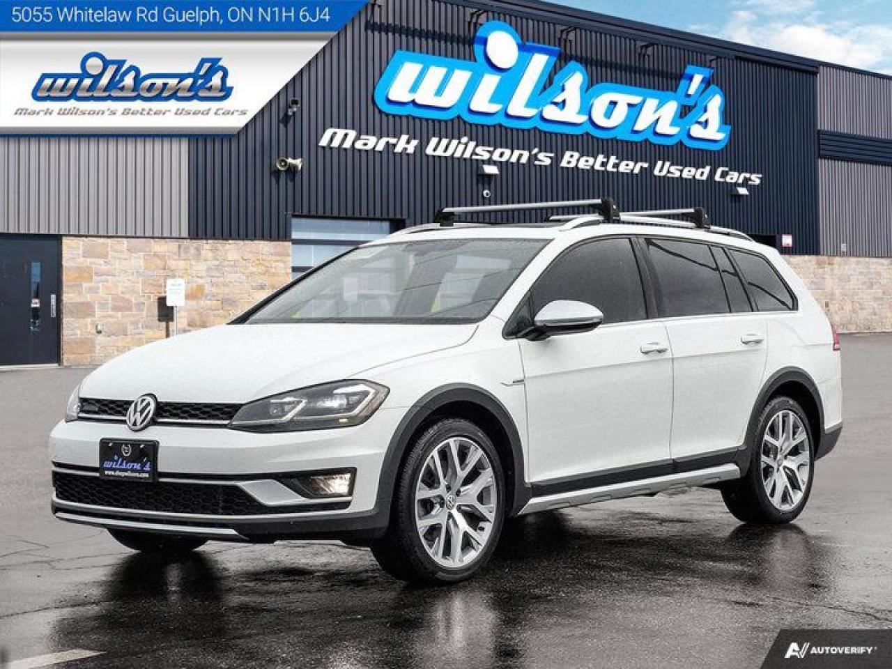 Used 2019 Volkswagen Golf Alltrack Execline 4Motion - Navigation | Pano Sunroof | Heated Leather | Reverse Camera & more!! for sale in Guelph, ON