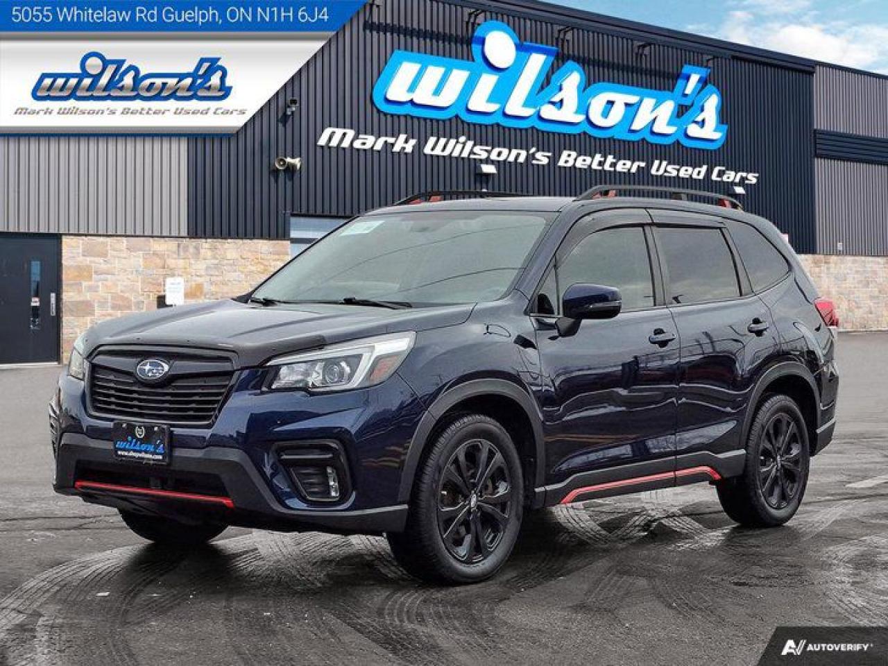 Used 2020 Subaru Forester Sport AWD | Heated Seats | Cruise Control | Bluetooth | Rear Camera | Keyless Entry | Alloy Wheels for sale in Guelph, ON