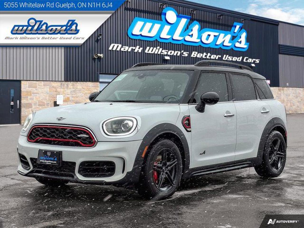 Used 2019 MINI Cooper Countryman John Cooper Works AWD | Leather | Sunroof | NAV | HUD | Cruise Control | Bluetooth | Heated Seats for sale in Guelph, ON