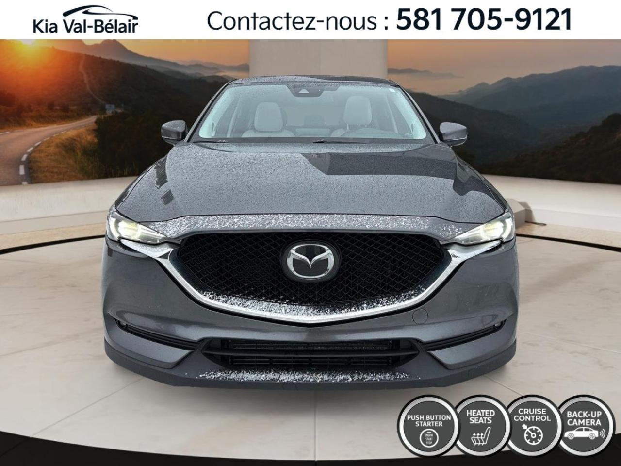 Used 2021 Mazda CX-5 GT *TURBO* AWD *SIÈGES CHAUFFANTS *BLUETOOTH *GPS for sale in Québec, QC