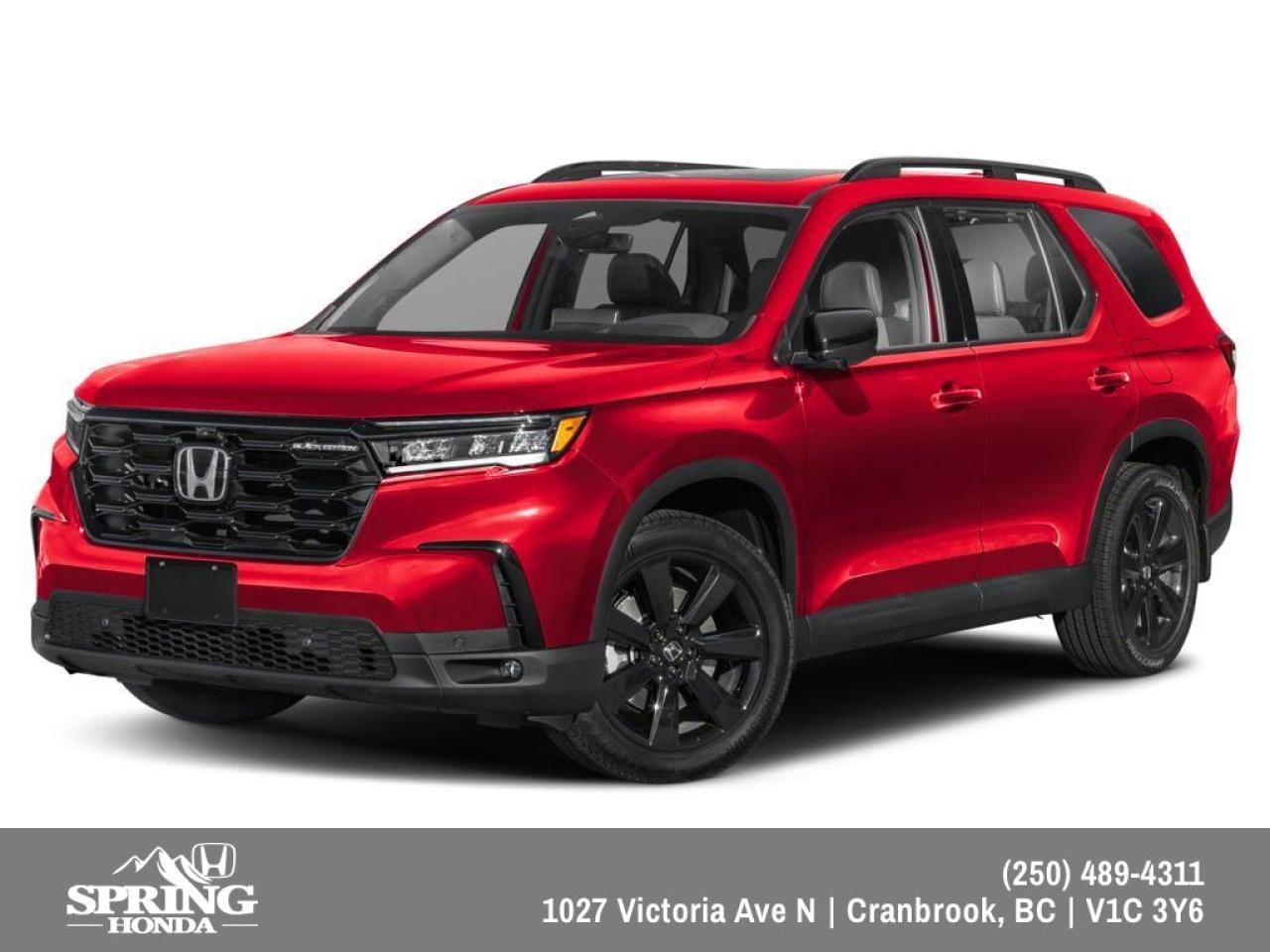 New 2025 Honda Pilot Black Edition for sale in Cranbrook, BC