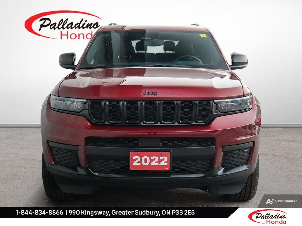 Used 2022 Jeep Grand Cherokee L Altitude for sale in Greater Sudbury, ON