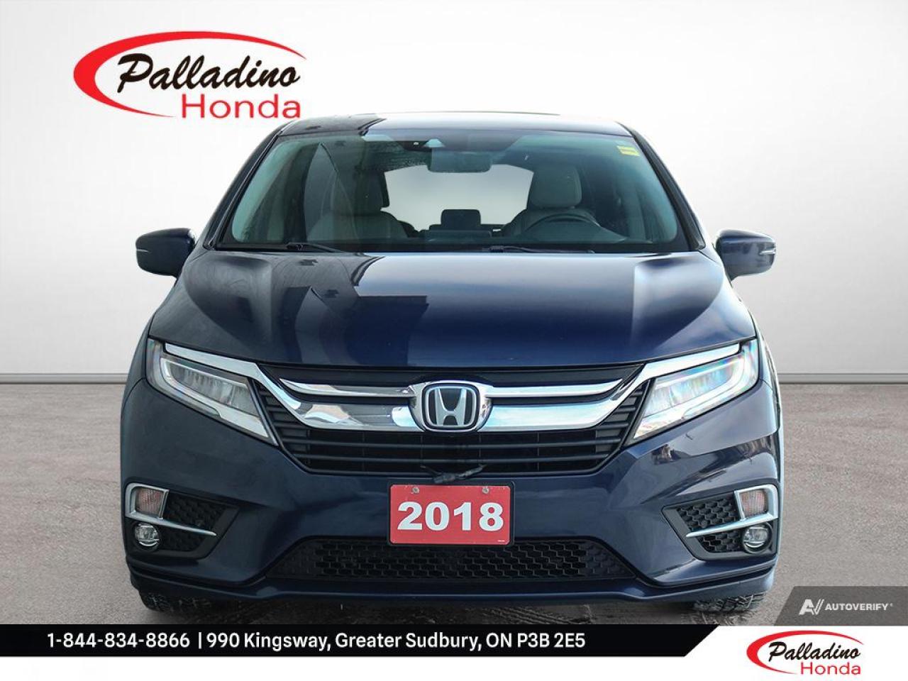 Used 2018 Honda Odyssey Touring for sale in Greater Sudbury, ON