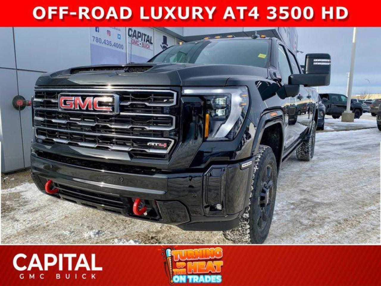 New 2025 GMC Sierra 3500 HD Crew Cab AT4 for sale in Edmonton, AB