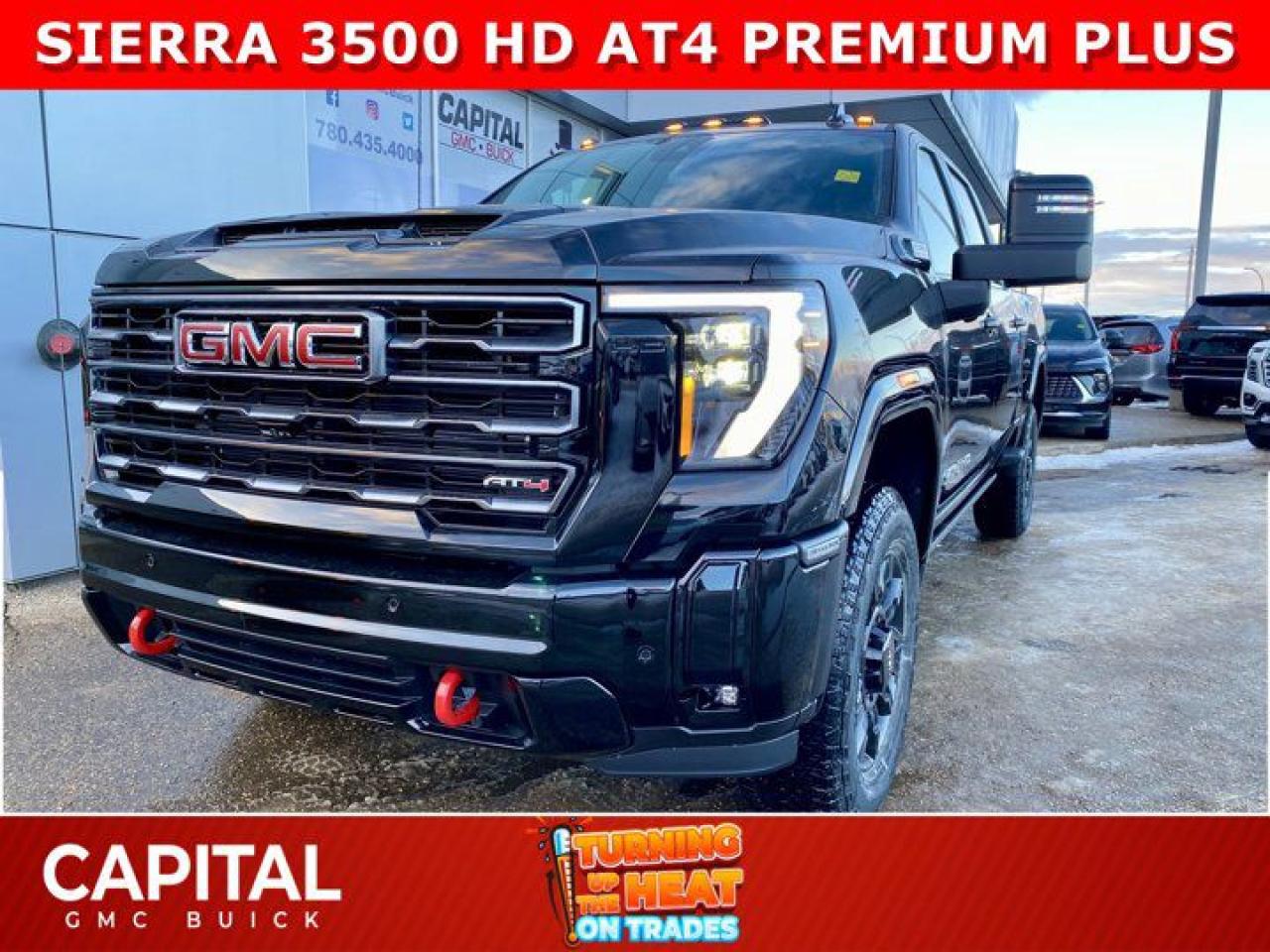 New 2025 GMC Sierra 3500 HD Crew Cab AT4 for sale in Edmonton, AB