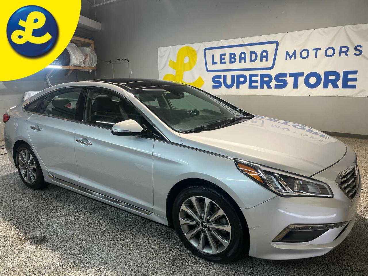 Used 2016 Hyundai Sonata Limited Sport * Navigation System * Leather * Panoramic Sunroof * Infinity Premium Sound System *  Rear Cross Traffic Alert * Rear Collision Warning * for sale in Cambridge, ON