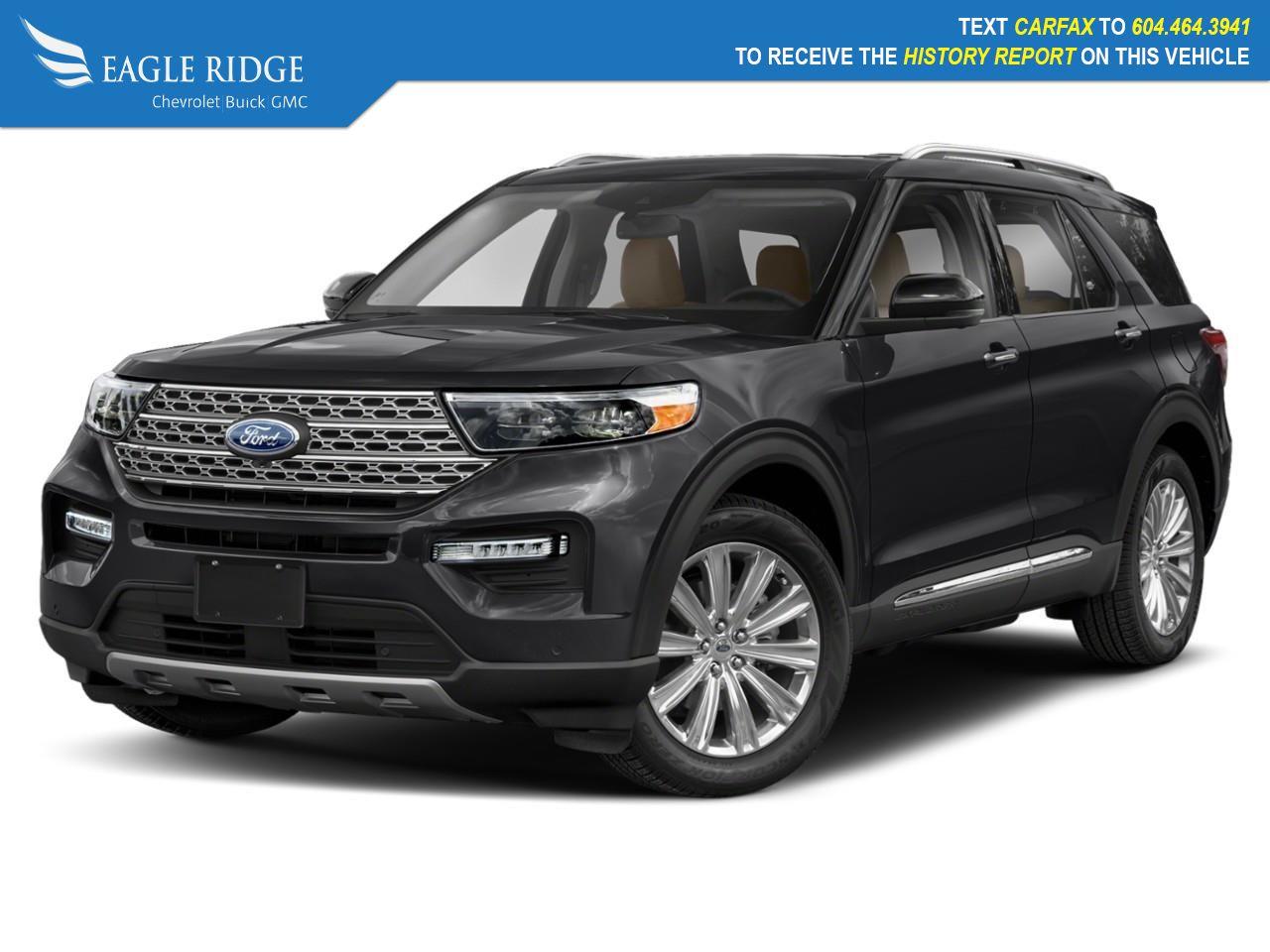 Used 2023 Ford Explorer Limited Rear anti-roll bar, Rear reading lights, Remote keyless entry, Roof rack: rails only, Speed control, Steering wheel memory, Steering wheel mounted audio controls for sale in Coquitlam, BC