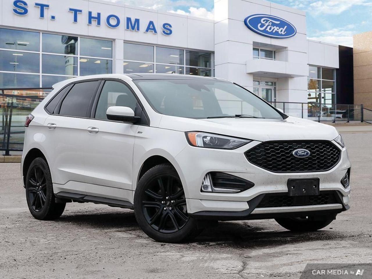 Used 2024 Ford Edge ST Line AWD Heated Leather Seats, Navigation, Powered Moonroof for sale in St Thomas, ON