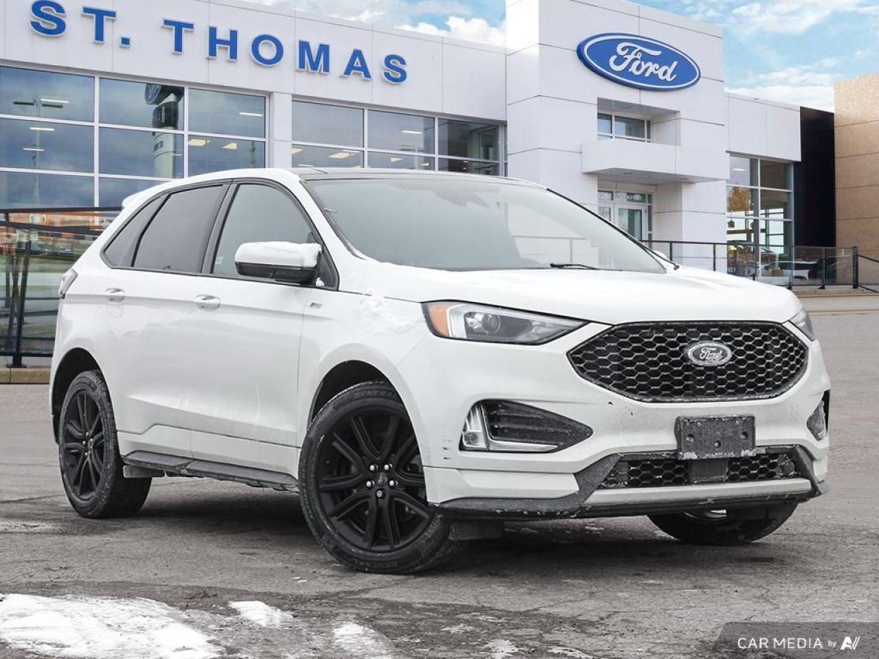 Used 2022 Ford Edge ST Line AWD Leather Heated Seats, Navigation, Panoramic Powered Moonroof for sale in St Thomas, ON