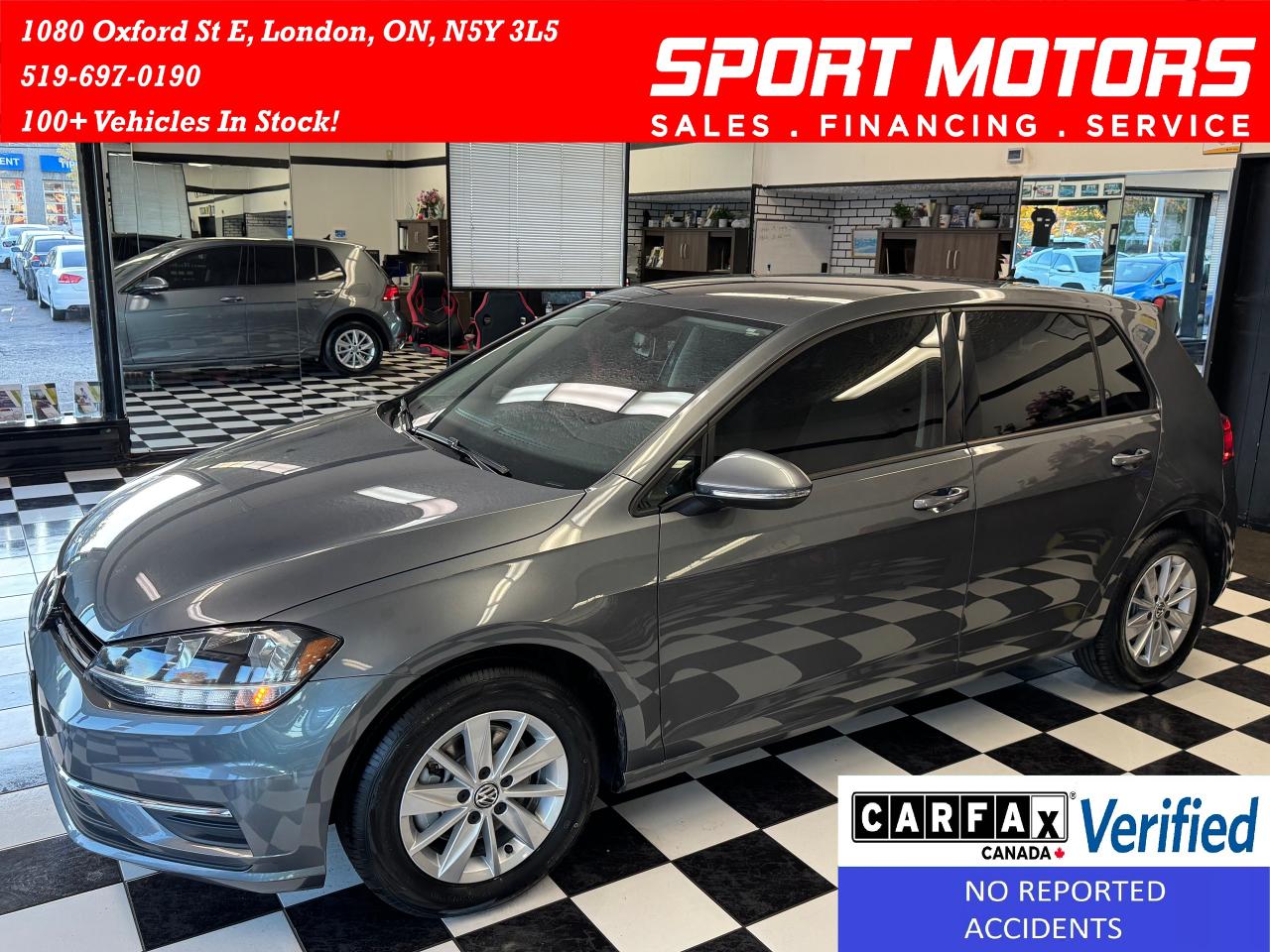 2019 Volkswagen Golf Comfortline+ApplePlay+Camera+Tinted+CLEAN CARFAX