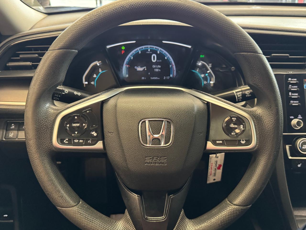 2019 Honda Civic LX+Adaptive Cruise+LaneKeep+ApplePlay+CLEAN CARFAX - Photo #17