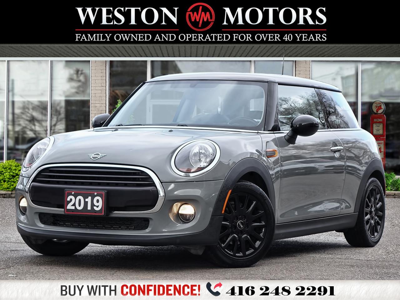 Used 2019 MINI Cooper SUNROOF*REV-CAM*LEATHER*HEATED SEATS for sale in Toronto, ON