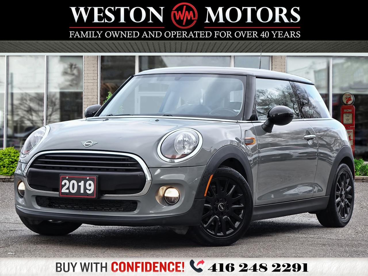 2019 MINI Cooper SUNROOF*REV-CAM*LEATHER*HEATED SEATS