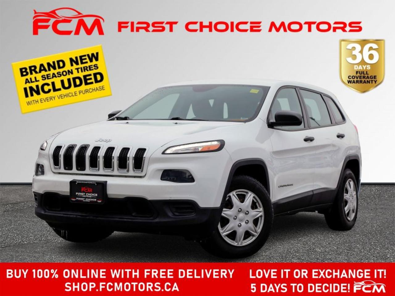 Used 2015 Jeep Cherokee SPORT ~AUTOMATIC, FULLY CERTIFIED WITH WARRANTY!!! for sale in North York, ON