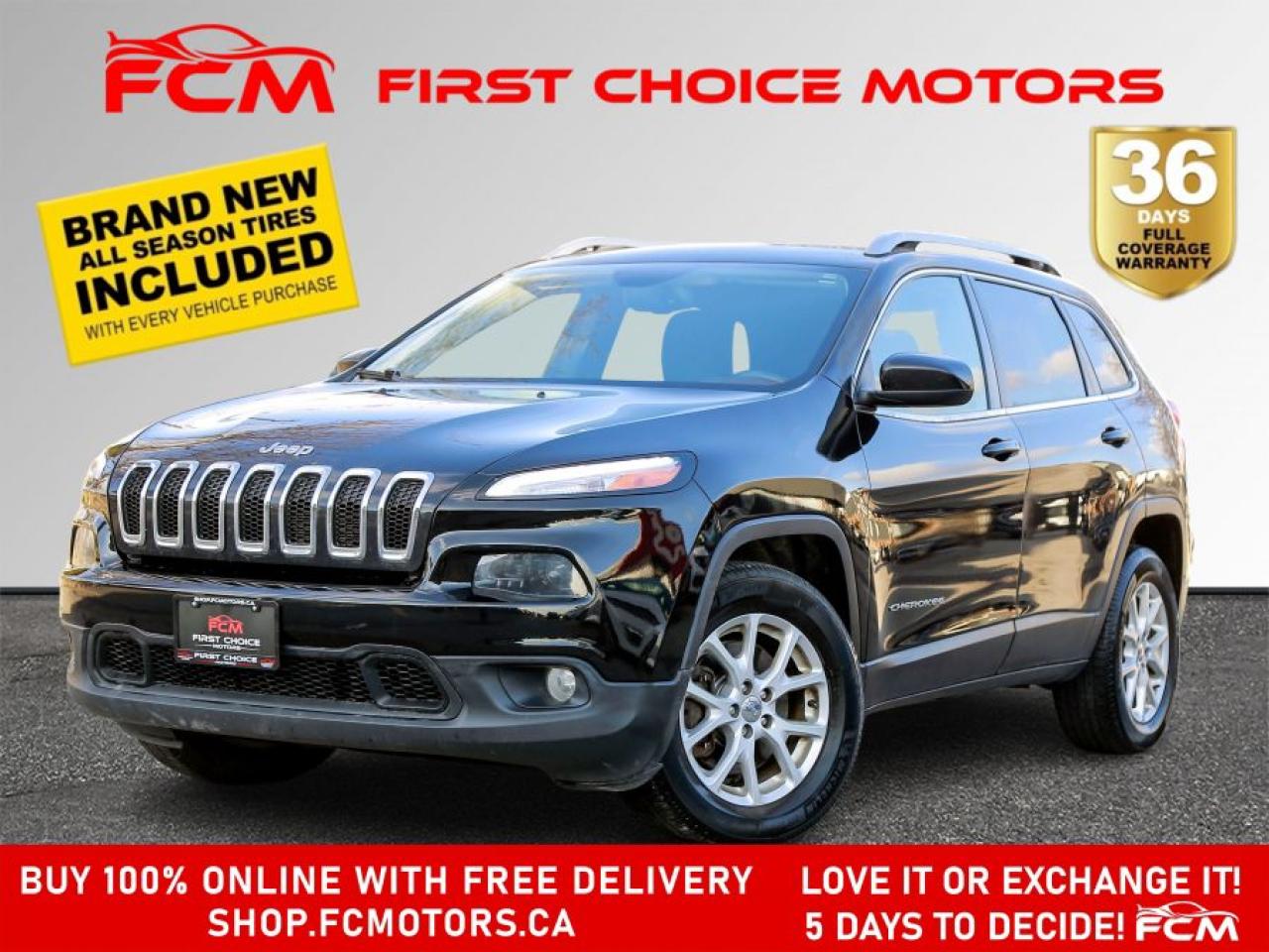 Used 2016 Jeep Cherokee LATITUDE ~AUTOMATIC, FULLY CERTIFIED WITH WARRANTY for sale in North York, ON